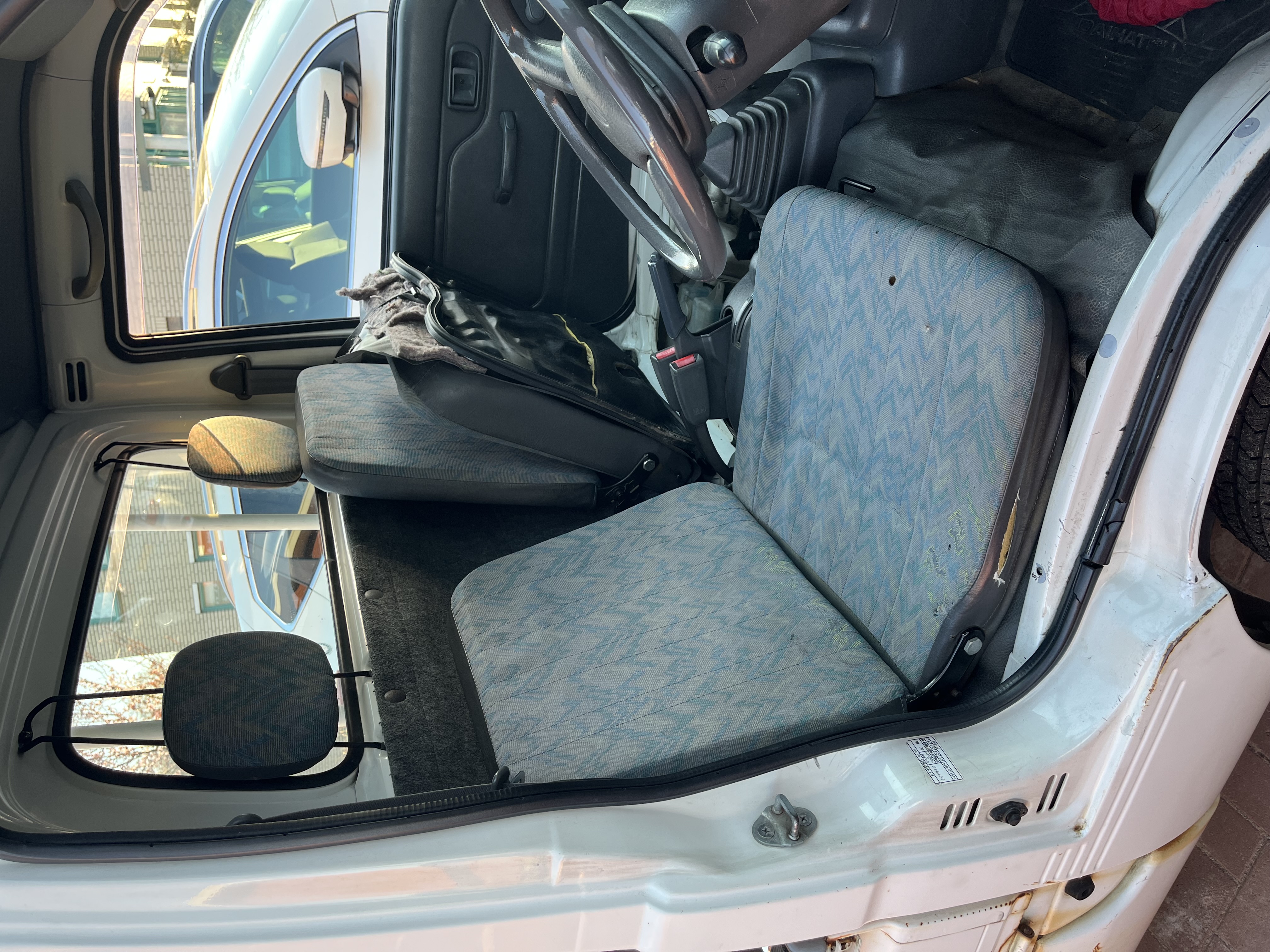 Hijet interior view